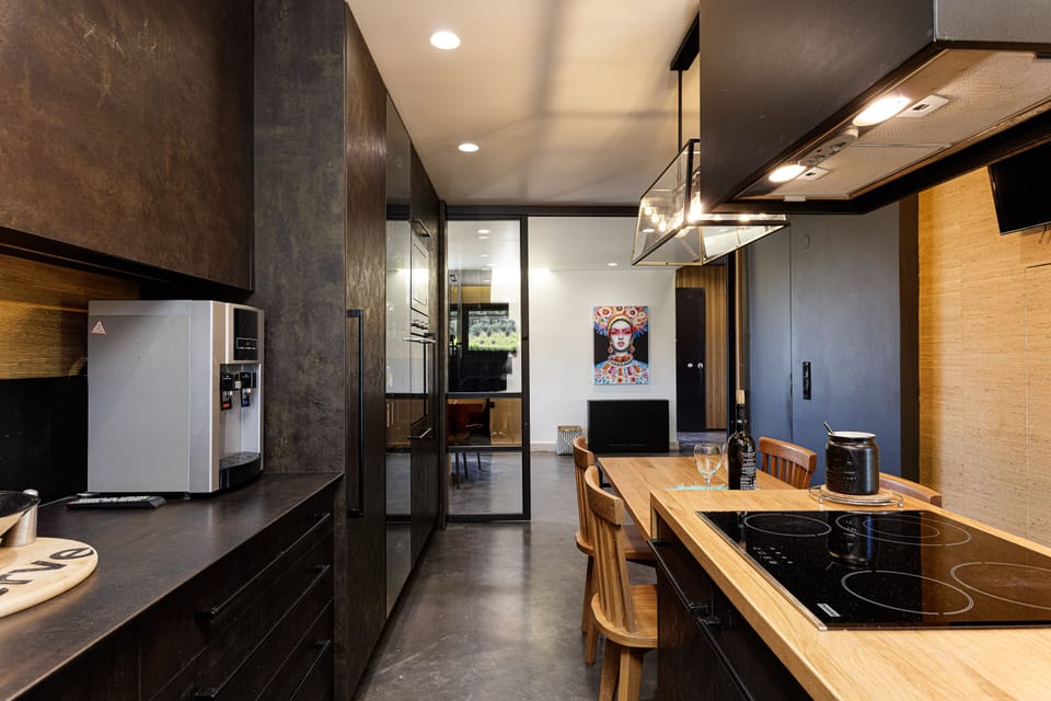 The kitchen has everything you may need for your holiday break with us