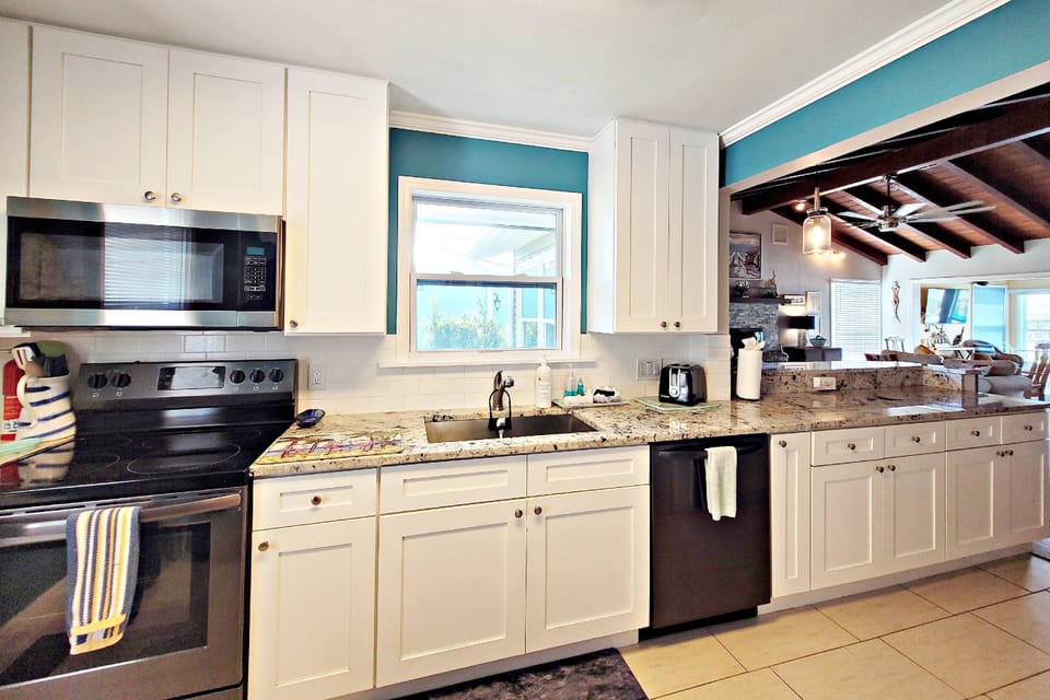 Newly renovated kitchen.