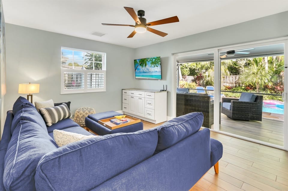 Second Living Room | Access to yard through sliding glass doors