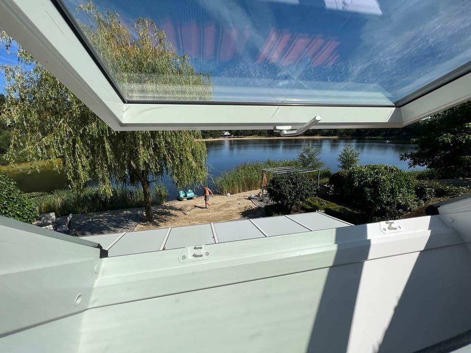 Ausblick vom Schlafzimmer