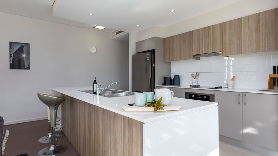 Latitude south coast - huskisson accommodation kitchen 