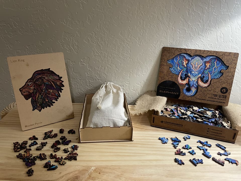 We love 3D printing, but when we found the wooden puzzles we fell in love!
