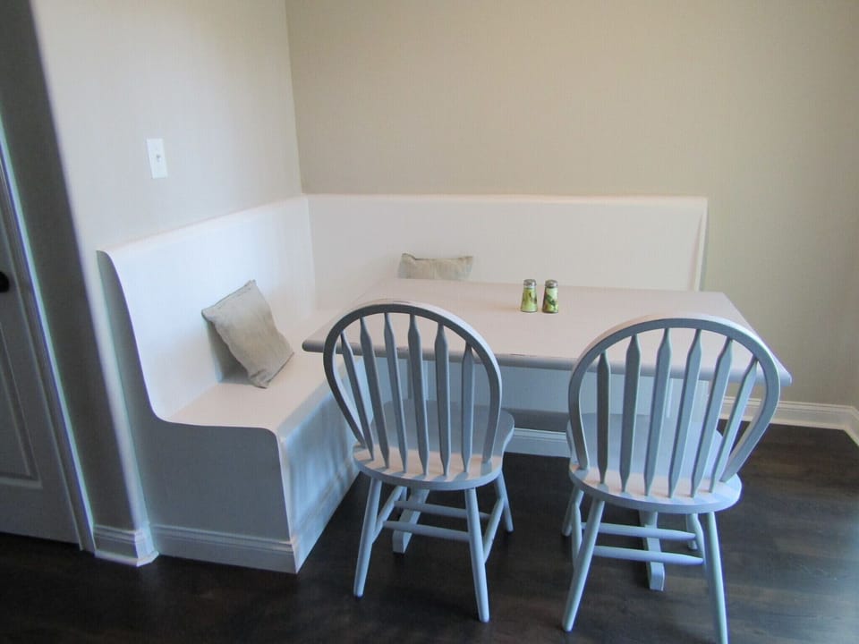 Breakfast nook.