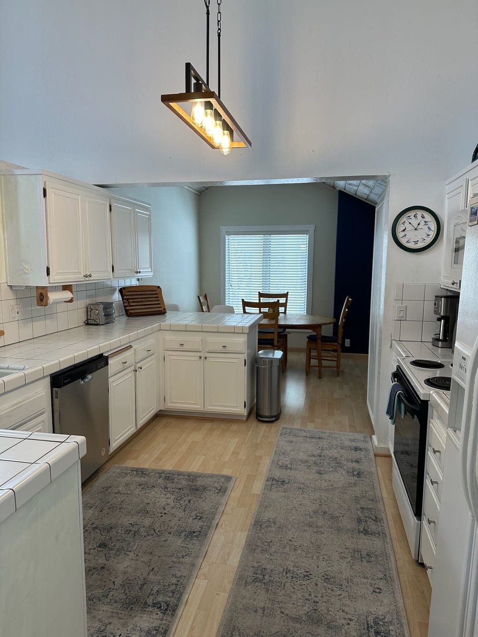 kitchen, plus bonus room in background
