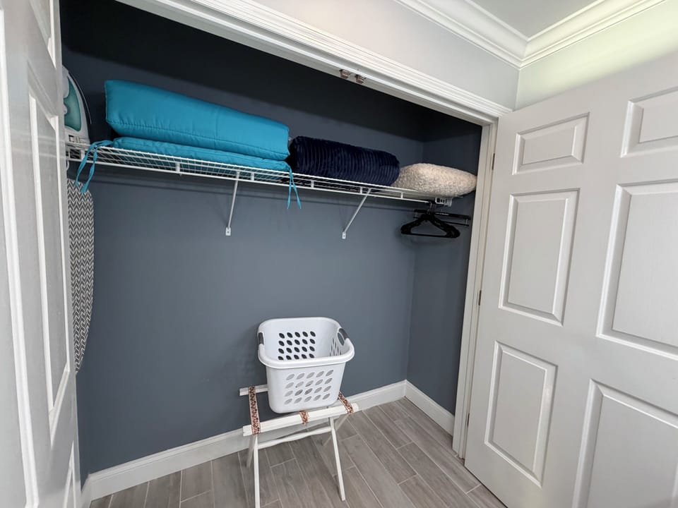 Downstairs Closet
