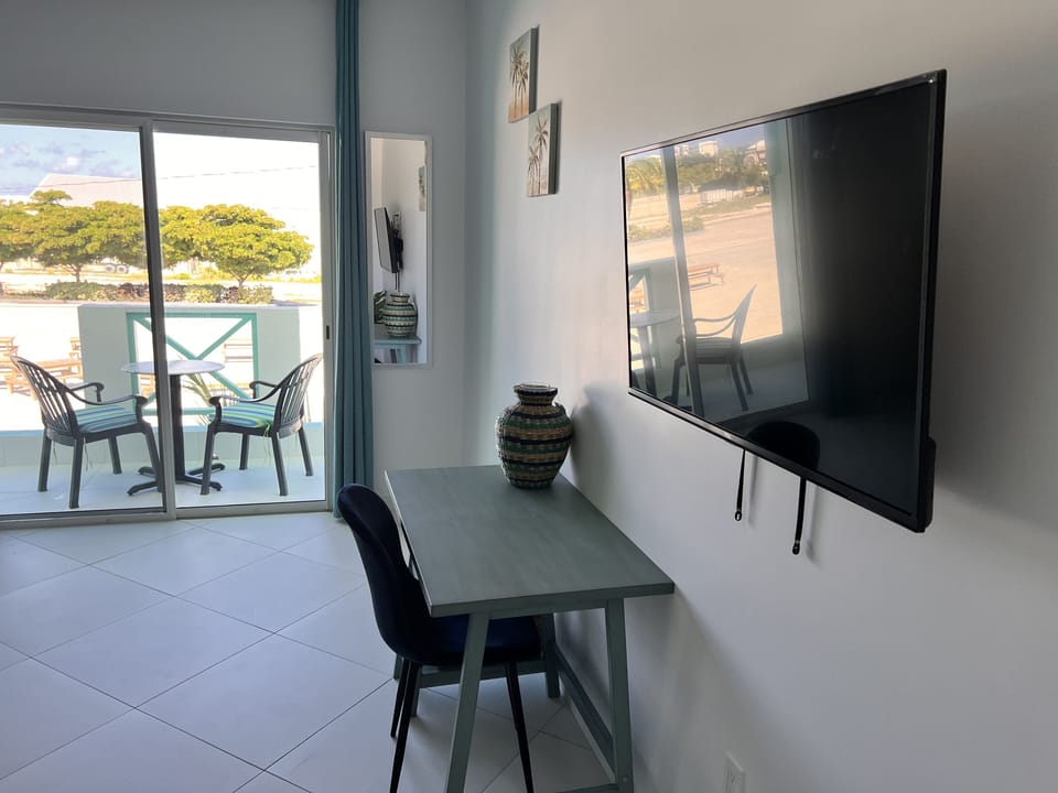 TV and Desk