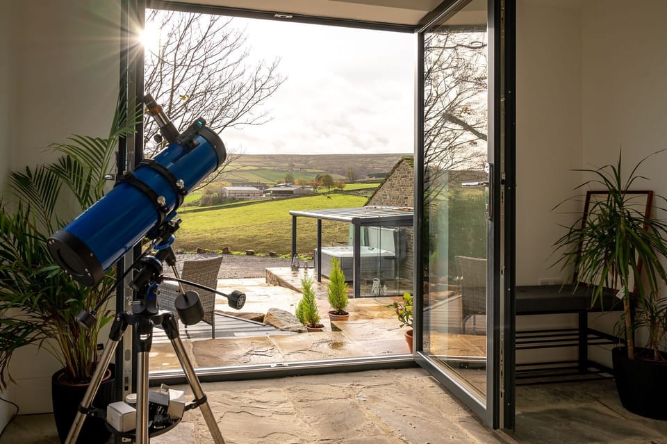 The countryside view at The Lee, Yorkshire
