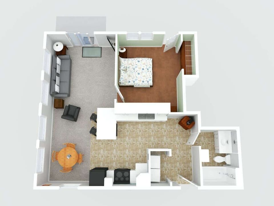 Suite floorplan