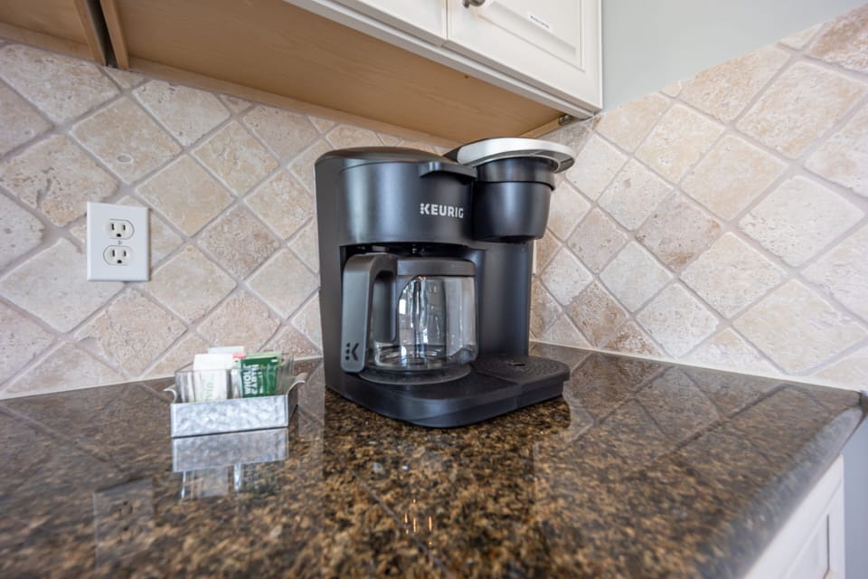 This "Keurig Duo" allows you to make a whole pot a single cup of coffee.