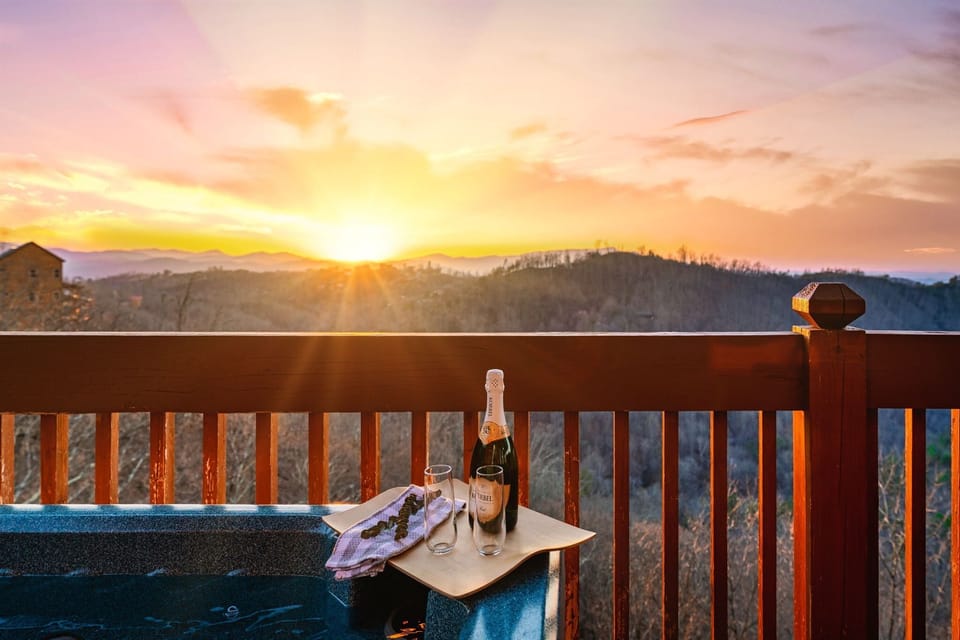 Infinite views from our Jolene cabin!