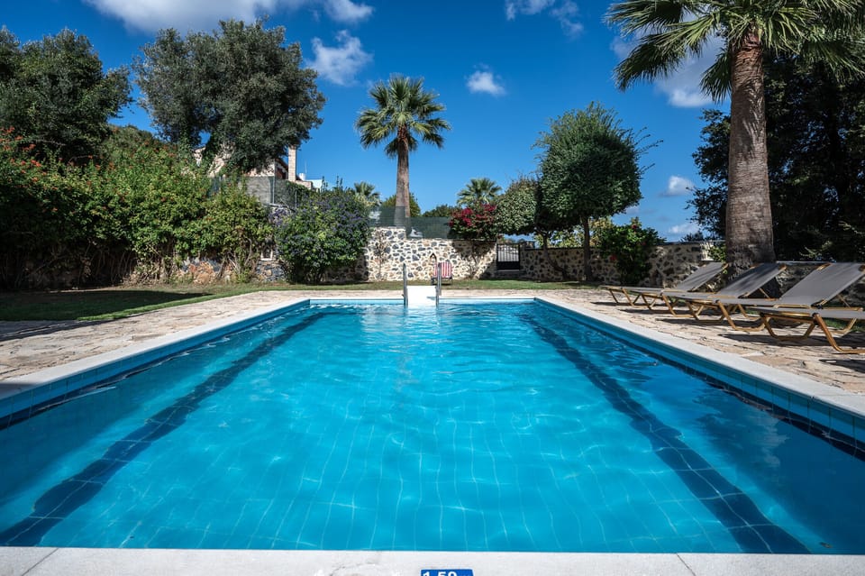 Teacher's Cottage in Agia Triada,Rethymno:Swimming Pool