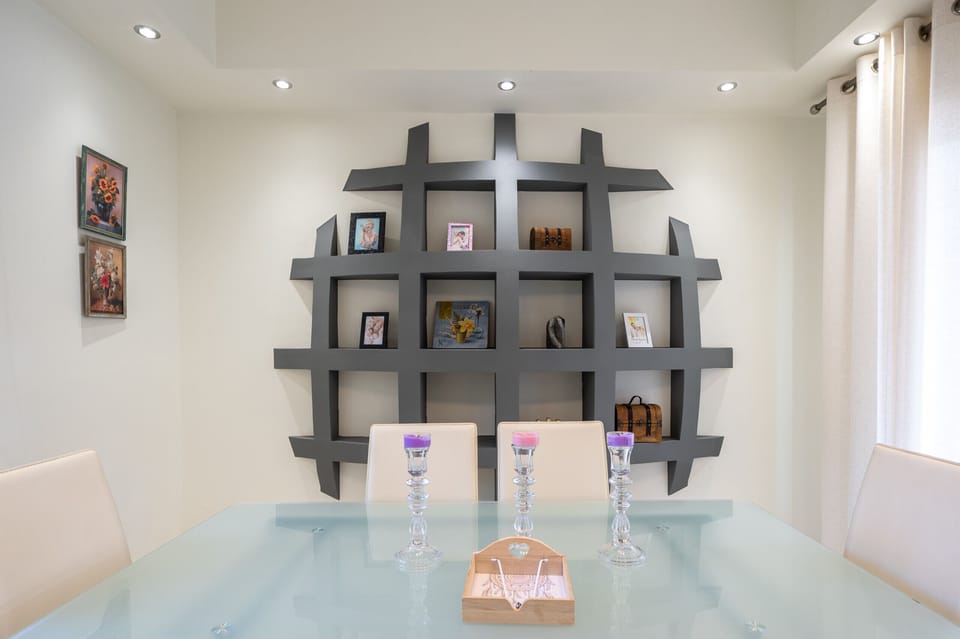 Amina villa Agios Nikoloas Crete: Dining Room