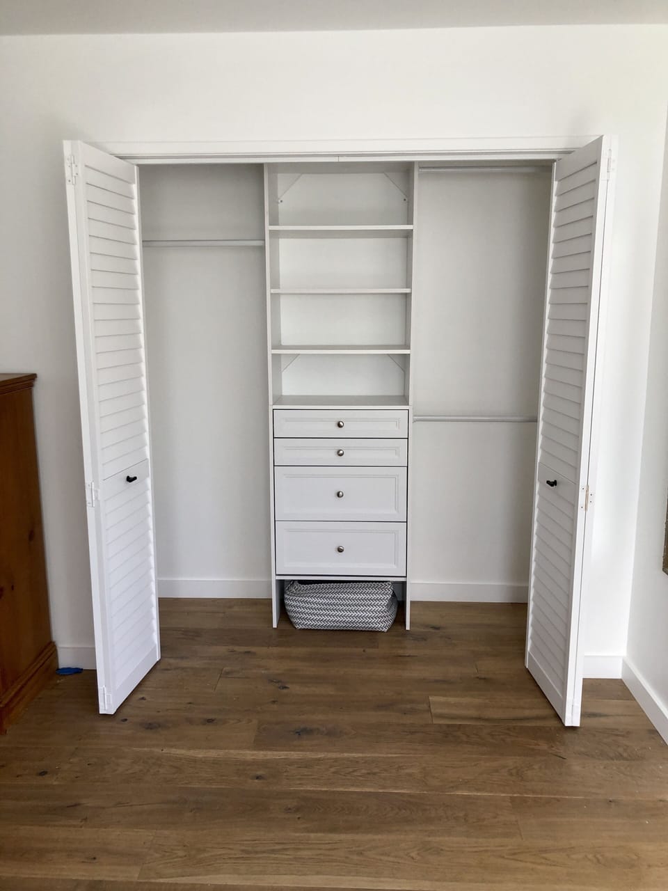 Plenty of closet space