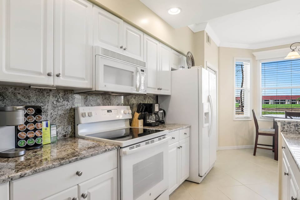 Fully stocked kitchen