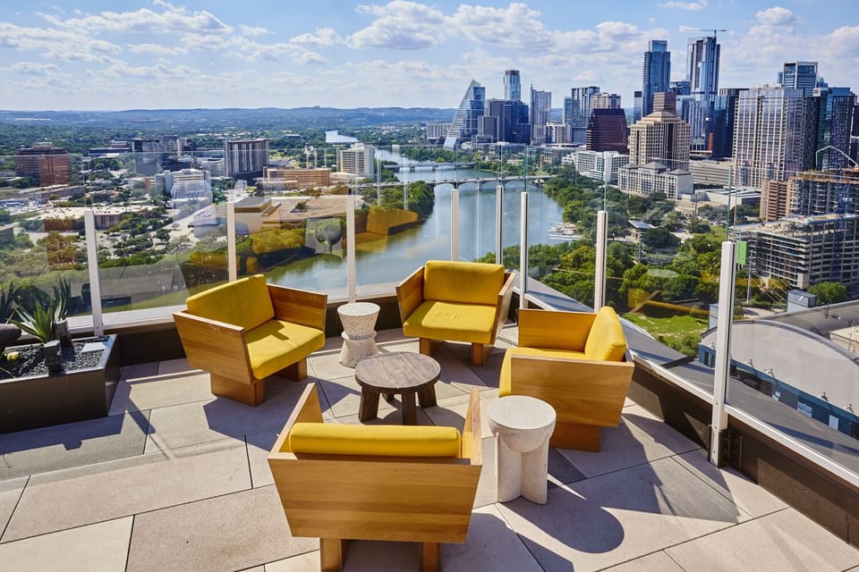 Steps away from Lady Bird Lake with trails for jogging and hiking 