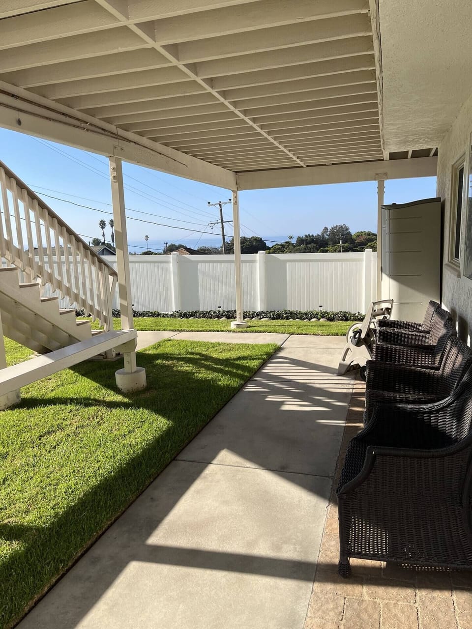 Back patio
