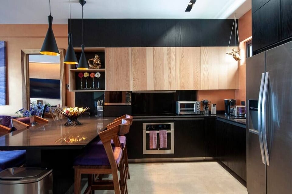 Well-equipped kitchen