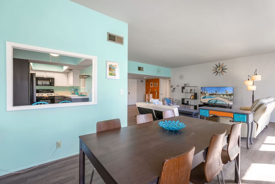 Open Concept Dining and Living Room