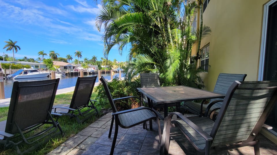 Private patio