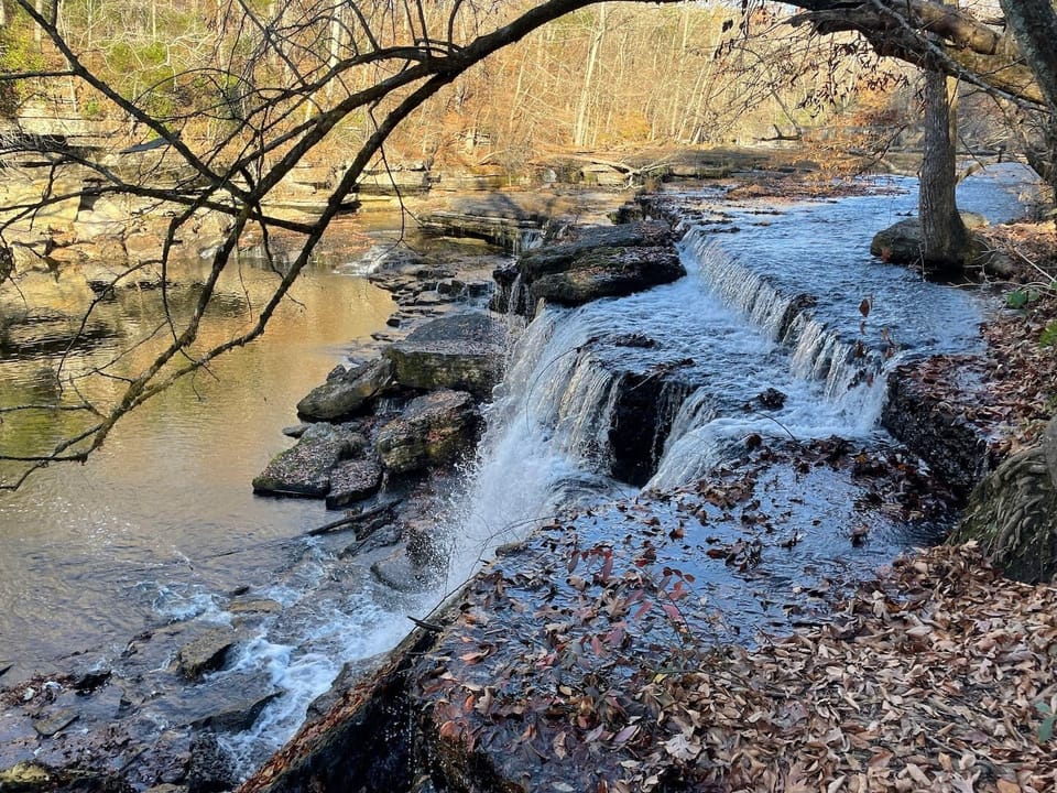 This is a nearby water feature (not on the property)