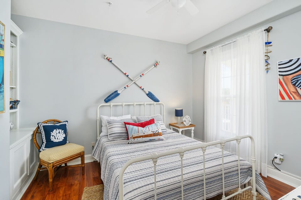 Bedroom 2 has a comfy Queen Bed.