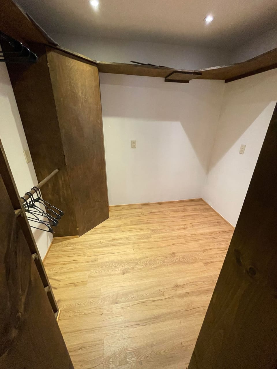 Master bedroom walk in closet 