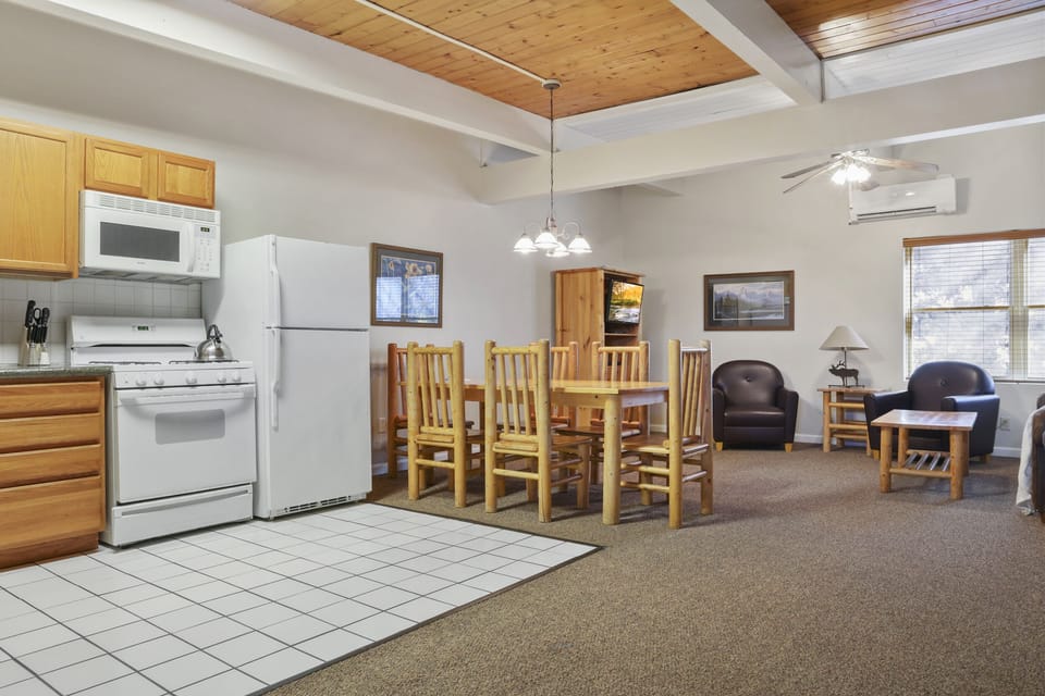 Kitchen and Dining Area
