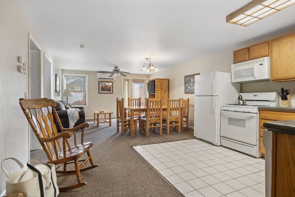 Kitchen and Dining Area