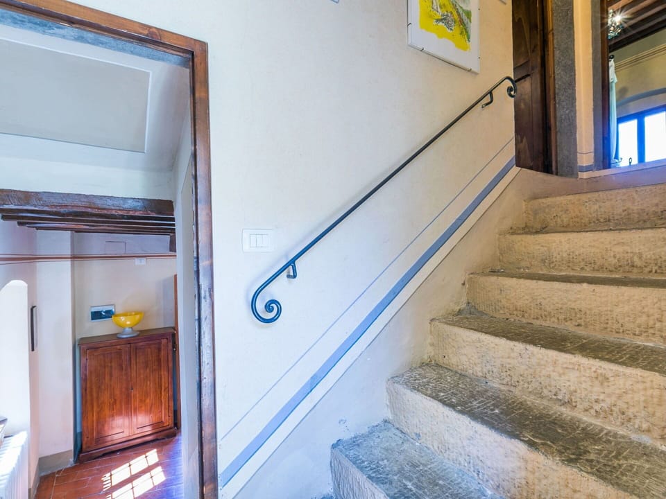 Building, Azure, Stairs, Wood, Window, Paint, Door, Floor, Flooring