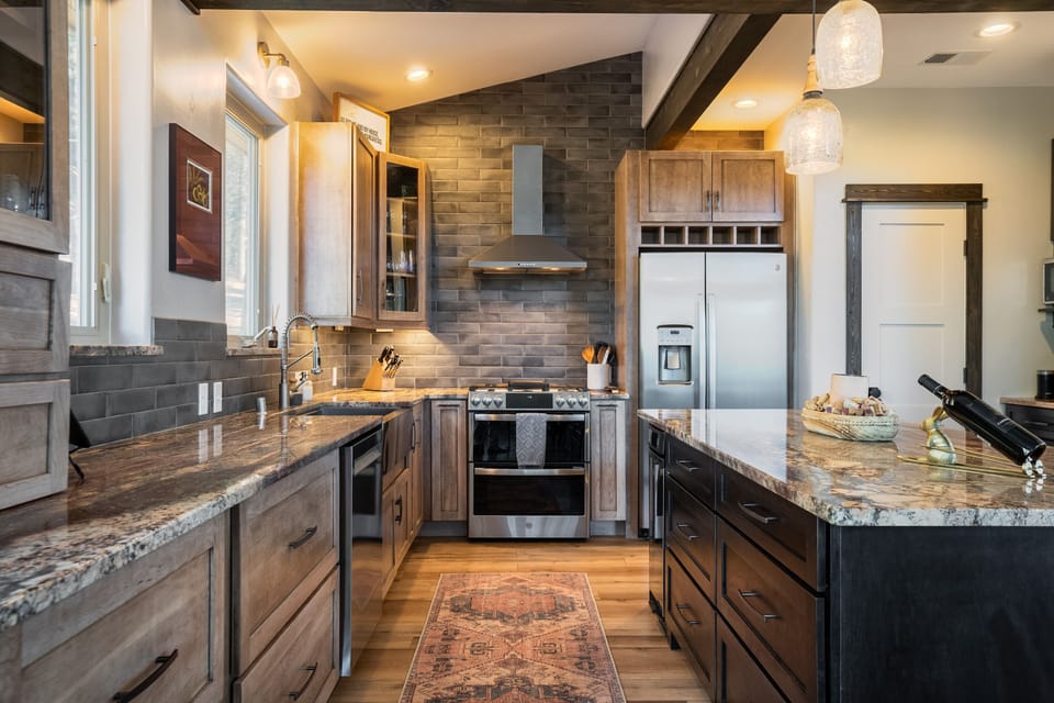 Get ready to make amazing meals in this fresh new kitchen