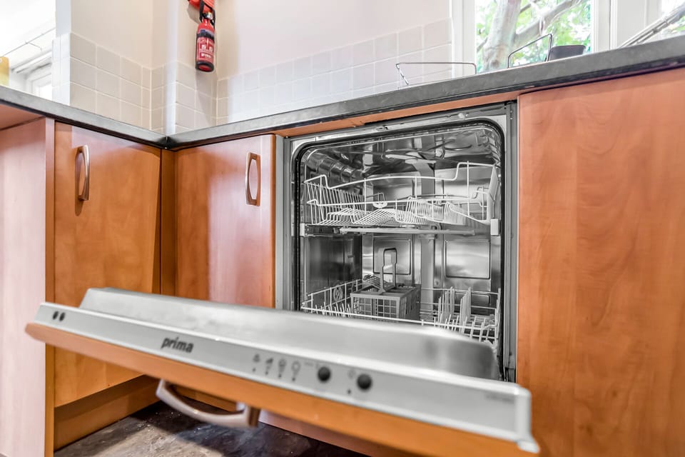 Do your dishes without hassle as dishwasher is available for you to use during your stay