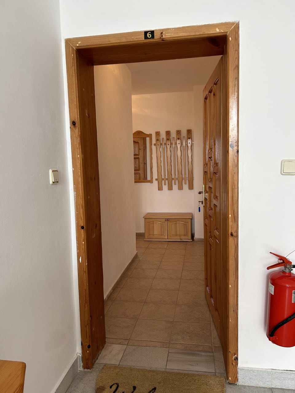 enter to apartment Comfort
