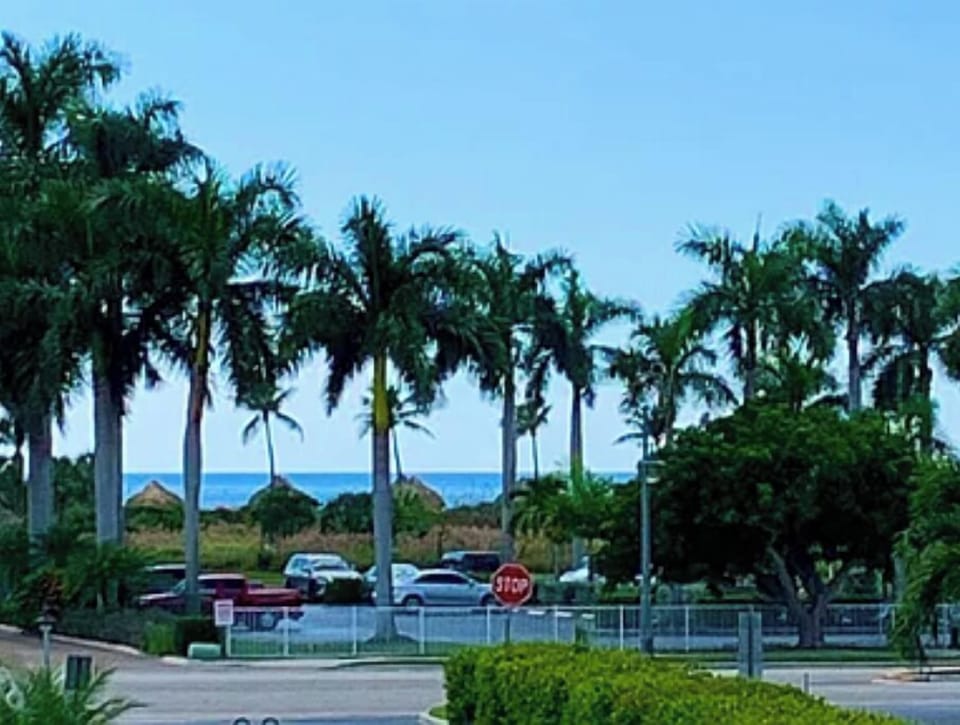 Resident's Beach.  View from west side of condo windows