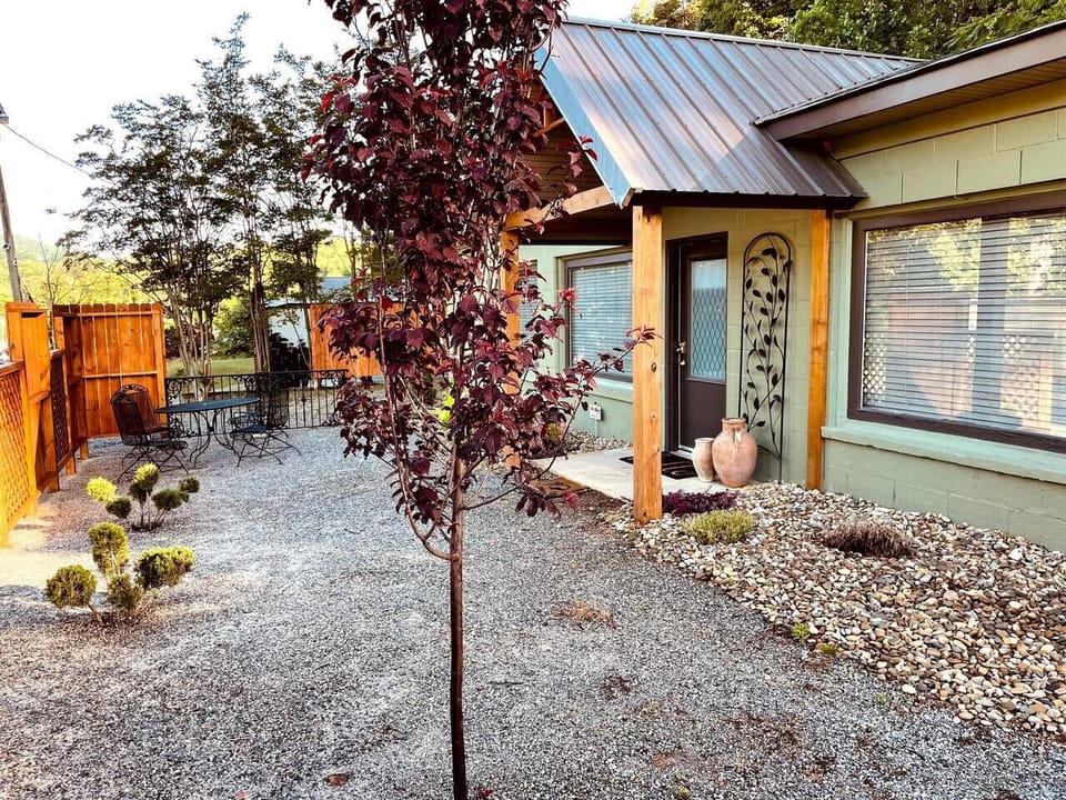 Soak up the sun and catch a breath of fresh air in the courtyard.