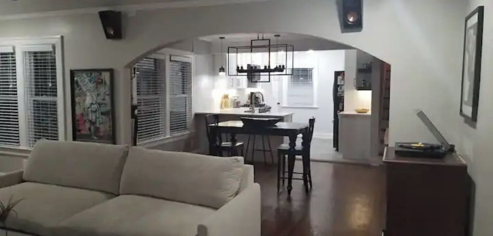 Living Room & Dining Room. Dining Table seats 4