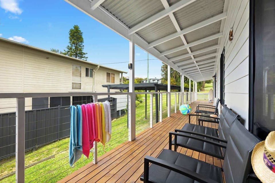 Covered decking