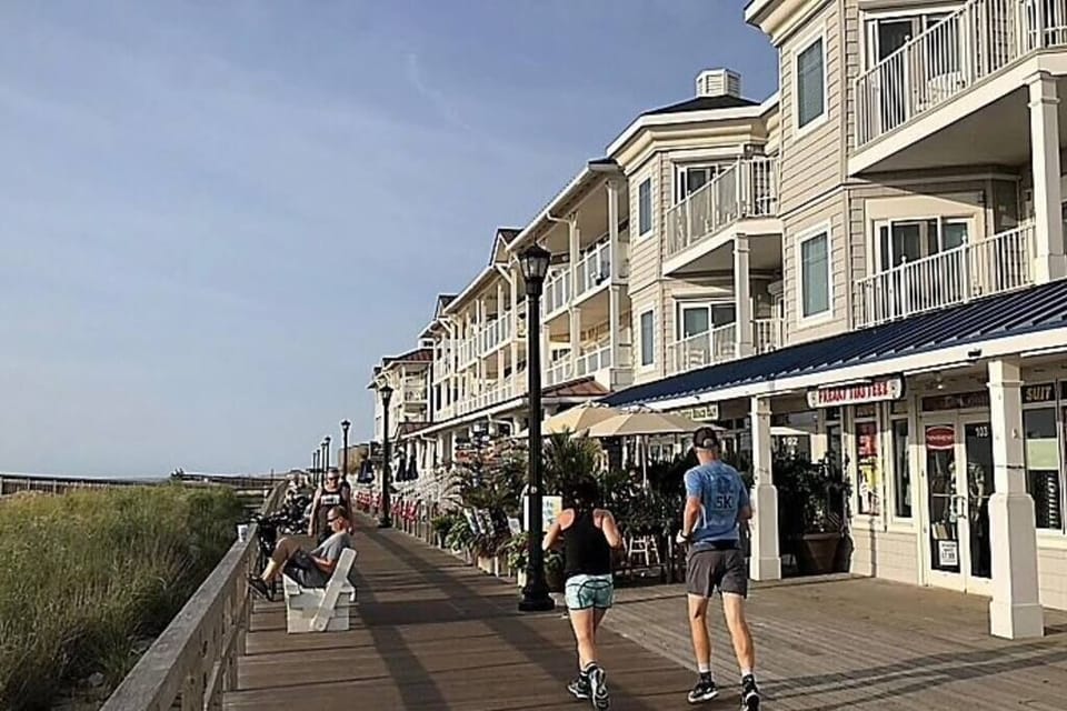 Go for a run on the boardwalk