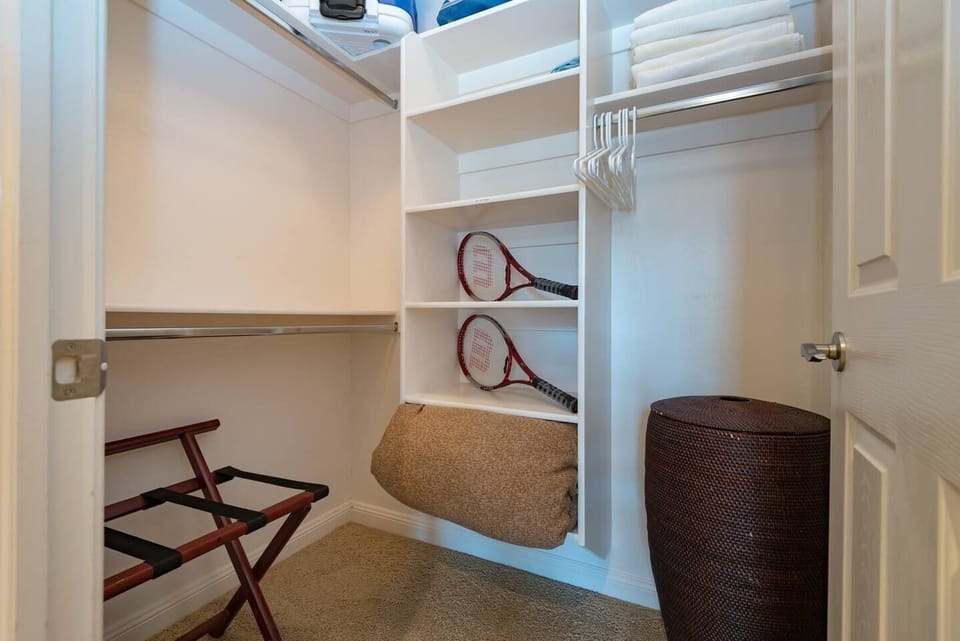 Enjoy plenty of storage space in the walk-in closet!