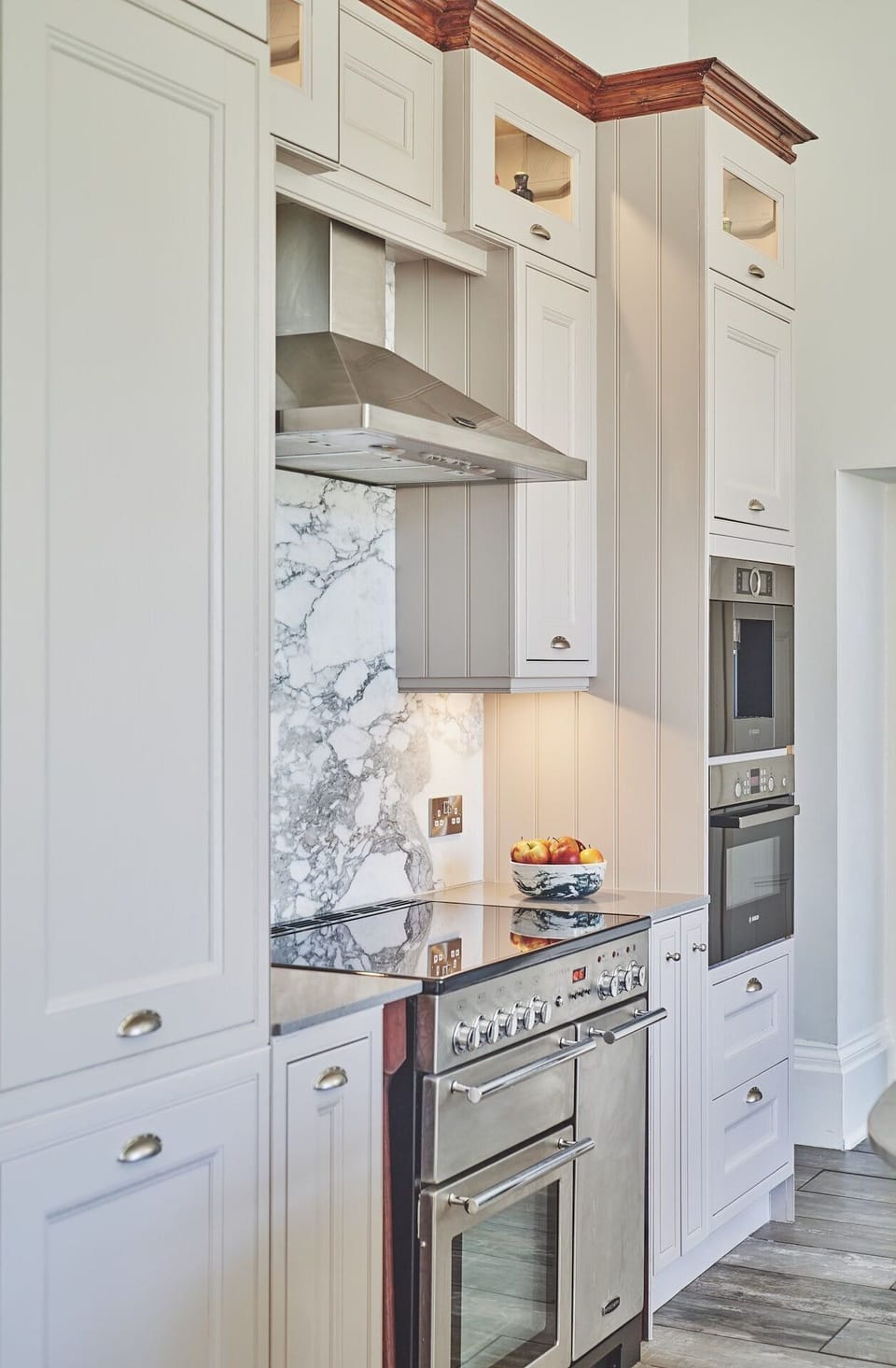 The kitchen at Roupel Hall, Devon
