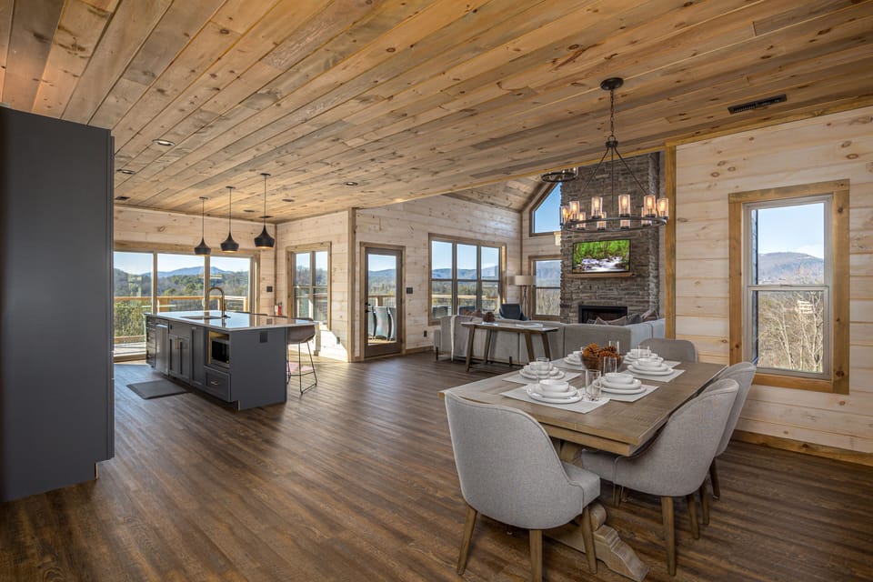 Spacious floor plan