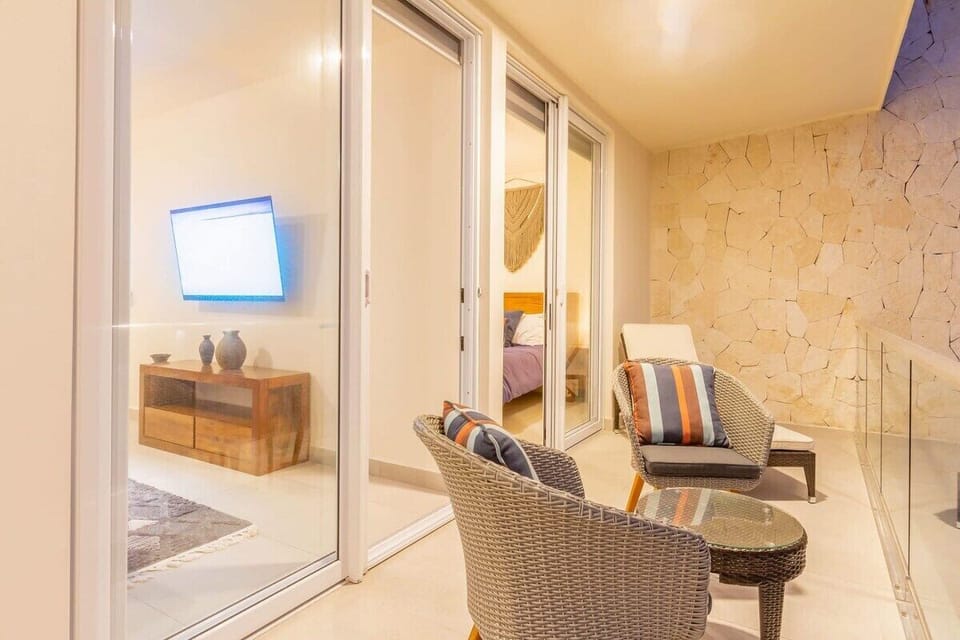 Private balcony