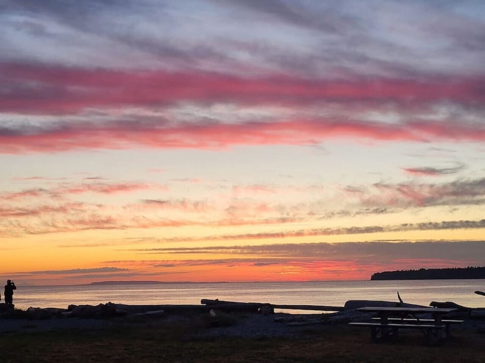 Enjoy the variety of sunsets at Birch Bay