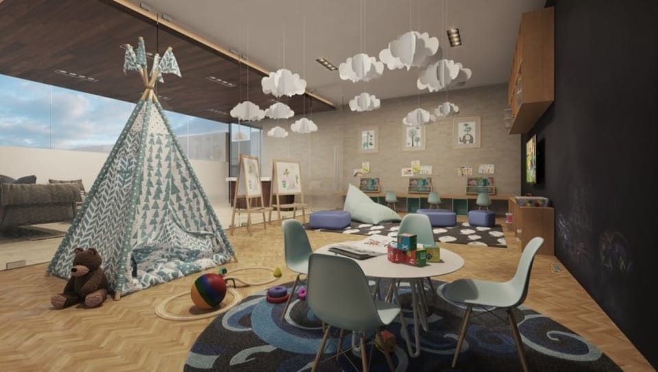 childrens playroom