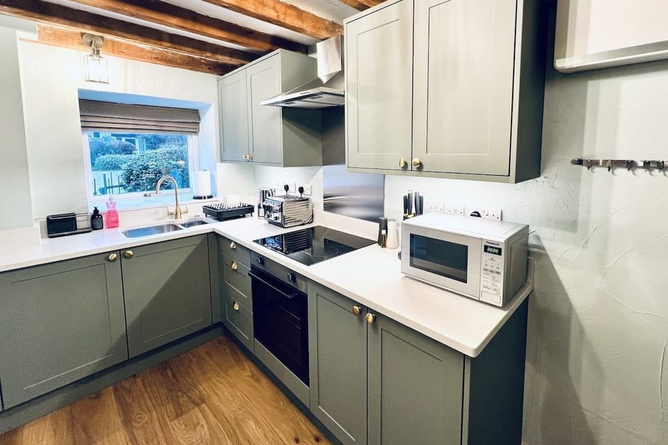 Mycock Cottage newly installed kitchen December 2023