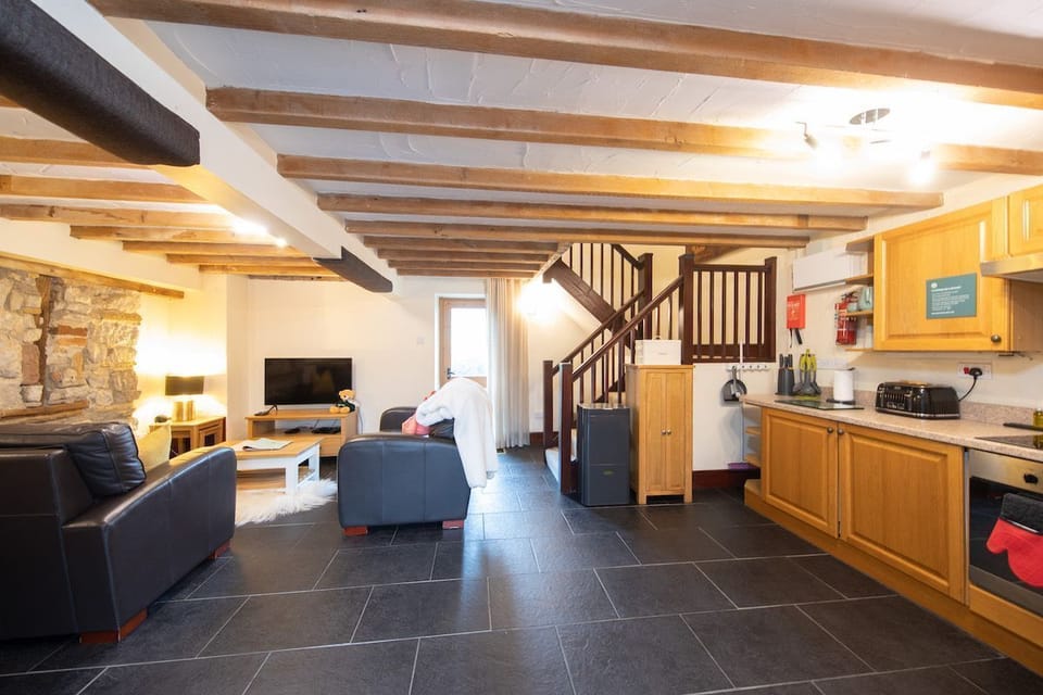 Lomas Cottage open plan living area
