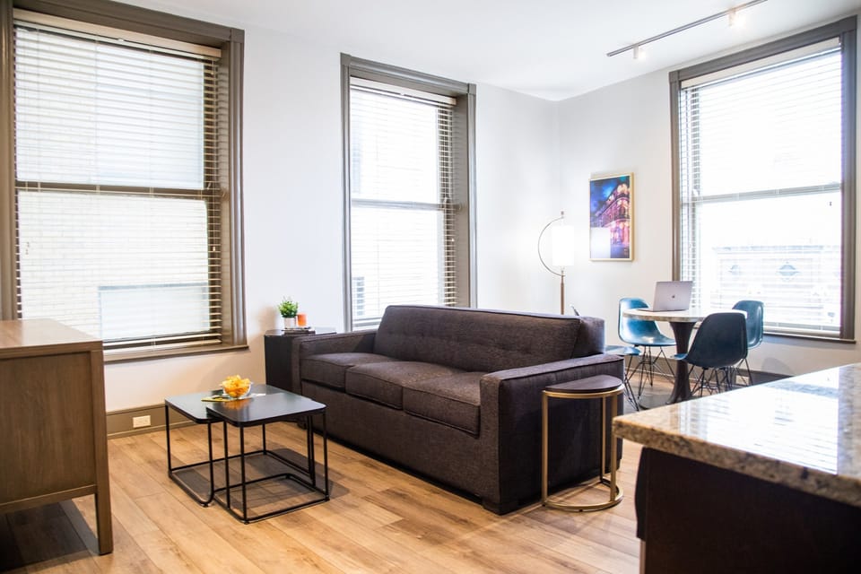 You will love the open living area.