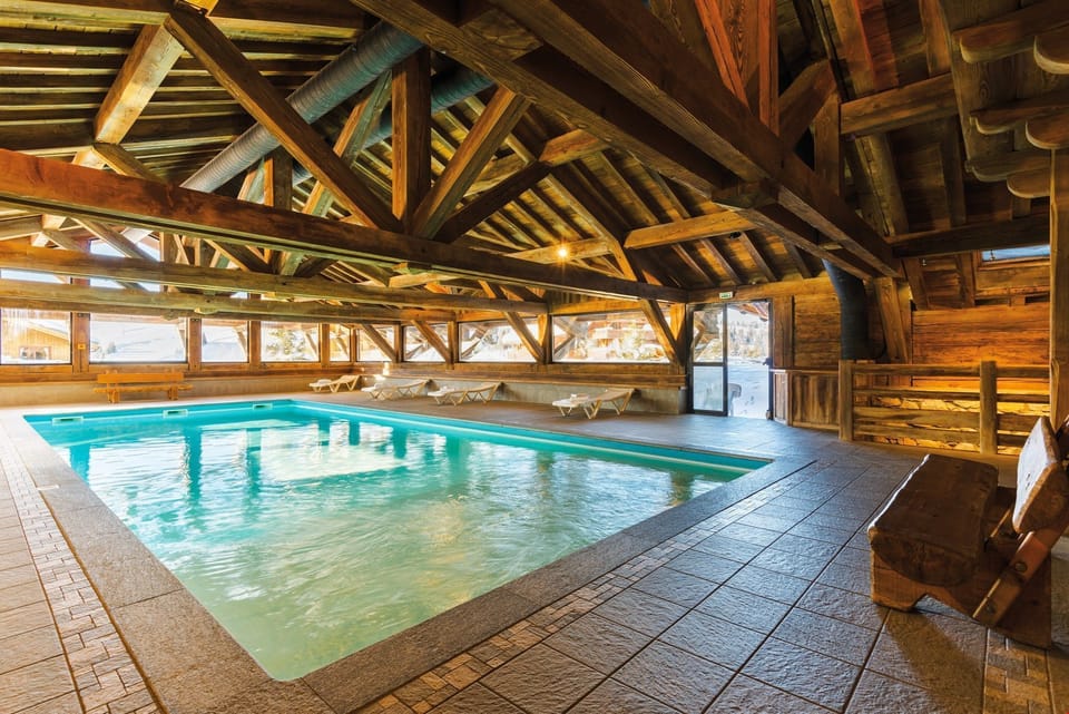 Spend time with family and friends in the indoor heated swimming pool.
