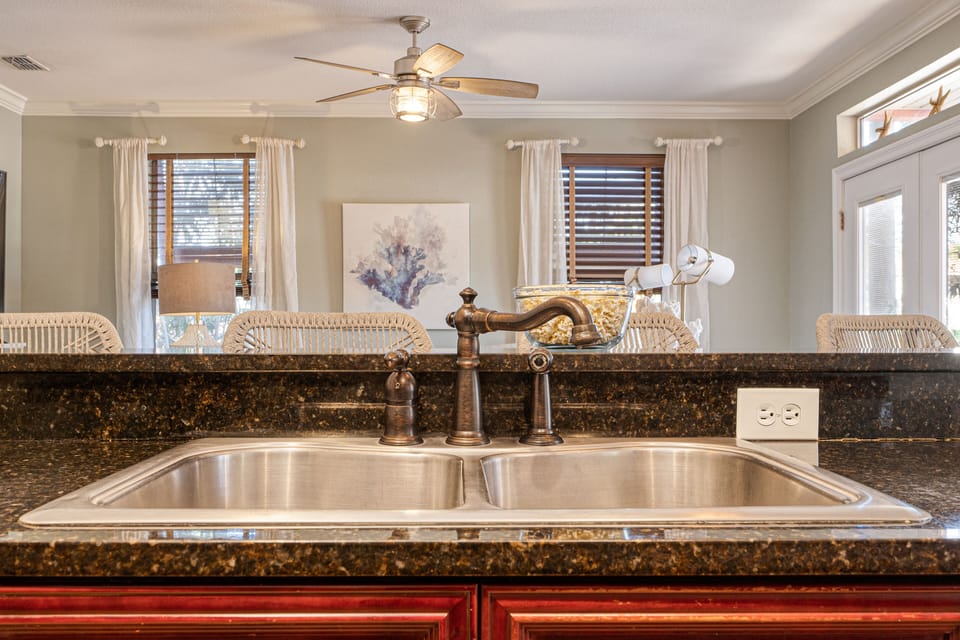 High-end finishes and appliances.