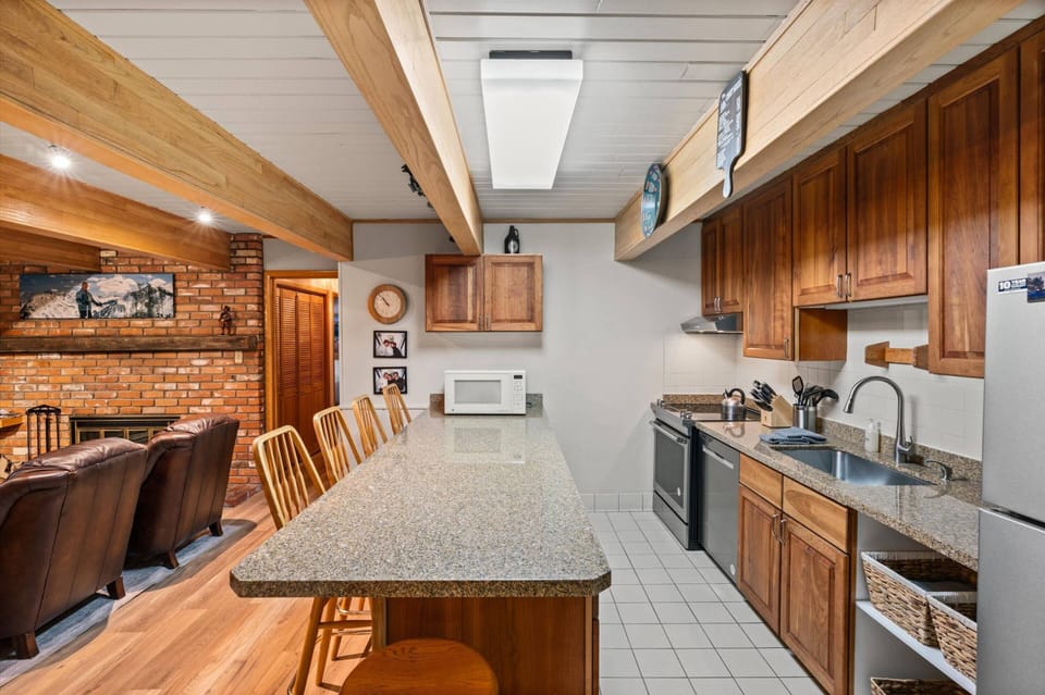 New appliances make this a great kitchen to prepare a meal