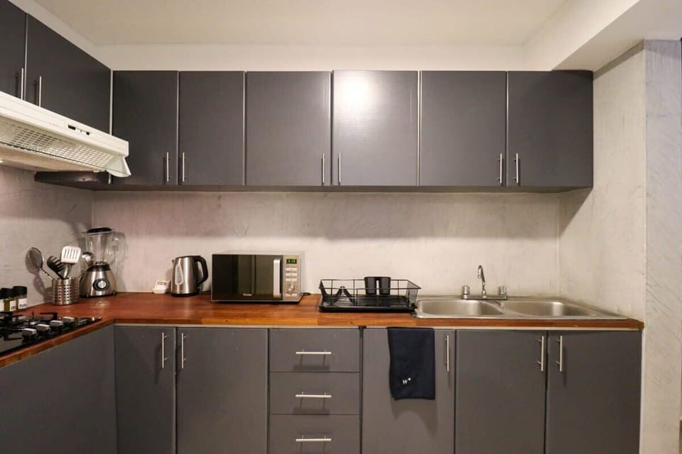 Equipped kitchen